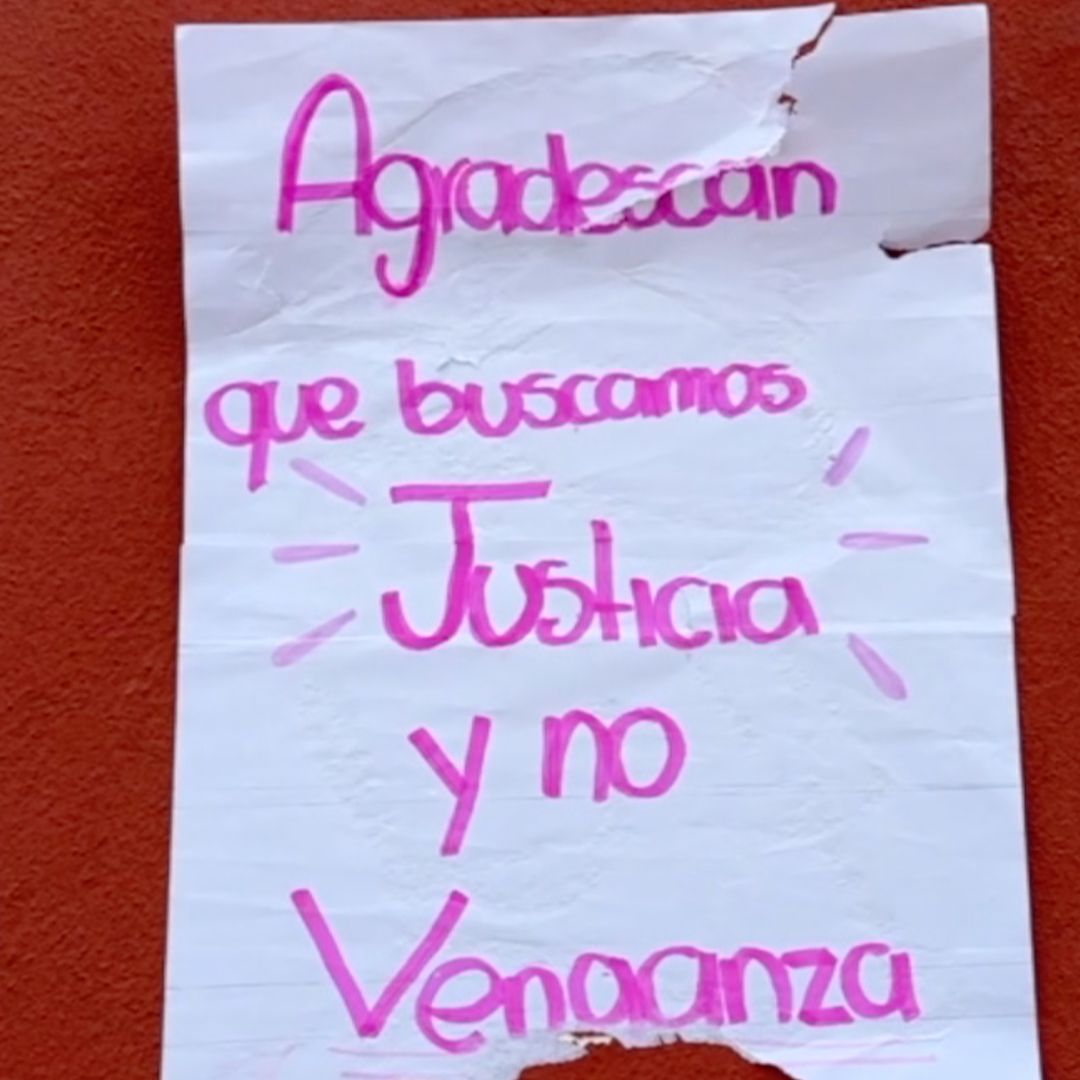 Protestan Alumnos en Secundaria de Matamoros por Presuntos Mensajes